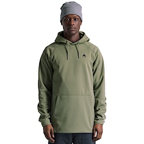 Technical Hoodie Burton Crown Weatherproof Pullover forest moss 2025