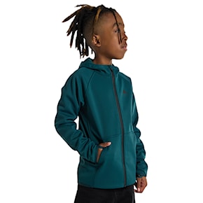 Bluza techniczna Burton Kids Crown WPF FZ deep emerald 2025