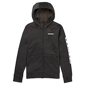 Technical Hoodie Burton Kids Oak FZ true black heather 2025