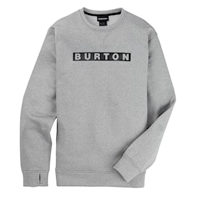 Technická mikina Burton Oak Crew grey heather 2026