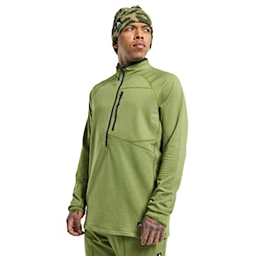 Bluza techniczna Burton Stockrun Grid Half-Zip Fleece calla green 2023