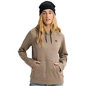 Technická mikina Burton Wms Oak Pullover summit taupe heather 2026
