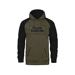 Technical Hoodie Horsefeathers Sherman II burnt olive 2025