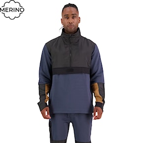 Mikina Mons Royale Decade Mid Pullover midnight/black 2022/2023