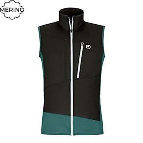 Vesta ORTOVOX Fleece Grid Vest dark arctic grey 2025