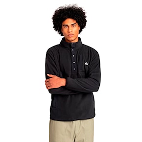 Technical Hoodie Quiksilver No Destination 2 Half Snap black 2025