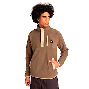 Technical Hoodie Quiksilver No Destination 2 Half Snap canteen 2025