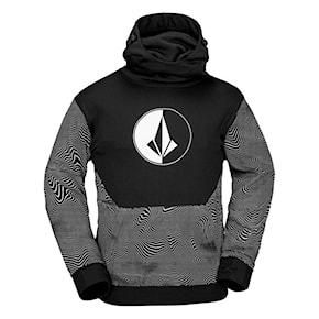 Technická mikina Volcom Hydro Riding Hoodie black print 2025