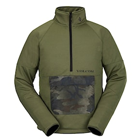 Technická mikina Volcom Tech Fleece P/O military 2024
