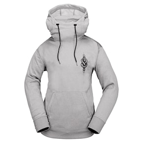 Technical Hoodie Volcom Wms Riding Hydro P/O heather grey 2025