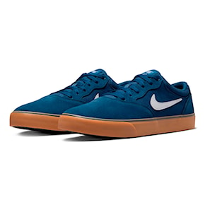 Sneakers Nike SB Chron 2 navy/white-navy-gum light brown 2024