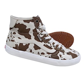 Tenisky Vans Skate Lizzie cow brown/white 2025