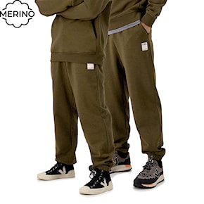 Sweatpants Mons Royale Verdant Merino Cotton Sweatpants dark olive 2025