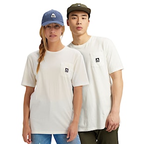 T-Shirt Burton Colfax Ss stout white 2022