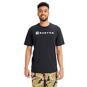 Koszulka Burton Horizontal Mtn Ss true black 2022