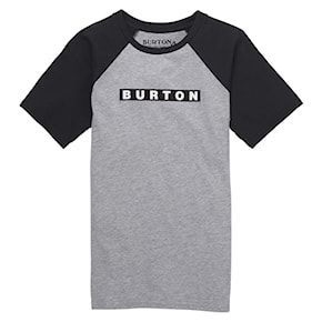 Koszulka Burton Kids Vault SS grey heather 2023