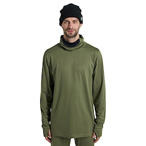 T-shirt Burton Midweight Long Neck forest moss 2025