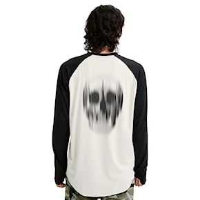 T-shirt Burton Roadie Tech Crew stout white/true black 2026