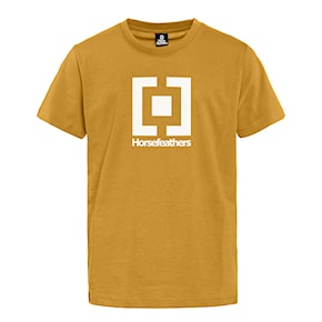 Tričko Horsefeathers Base Youth honey 2025