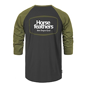 Koszulka Horsefeathers Bronco Raglan loden green 2024