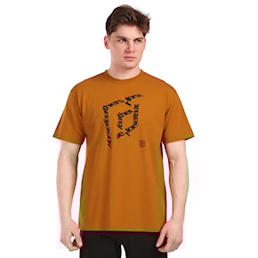 Tričko Horsefeathers Cube pumpkin 2026