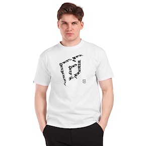 Tričko Horsefeathers Cube white 2026