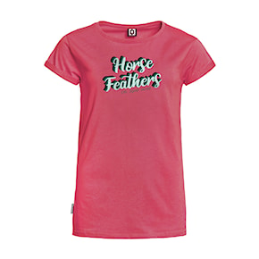 T-Shirt Horsefeathers Dania claret red 2022