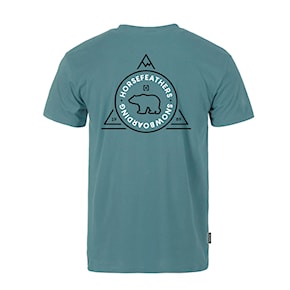 T-Shirt Horsefeathers Grizzly Triangle oil blue 2022