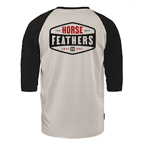 Tričko Horsefeathers Hexagon II Raglan cement 2024