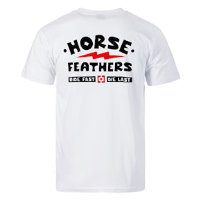 T-Shirt Horsefeathers Ignite white 2023/2024