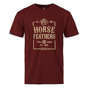 T-Shirt Horsefeathers Jack red pear 2023/2024