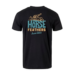 T-Shirt Horsefeathers Joyride black 2022