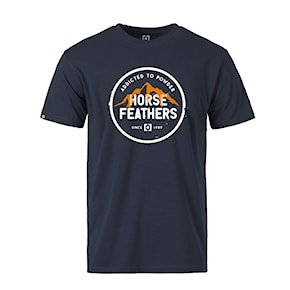 T-Shirt Horsefeathers Peak Stamp midnight navy 2022