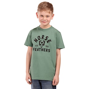 Tričko Horsefeathers Pedal Youth iceberg green 2026