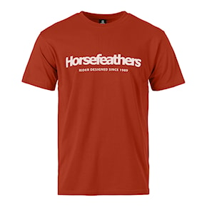 T-shirt Horsefeathers Quarter orange rust 2024