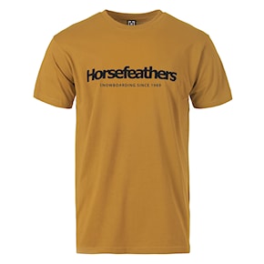 T-shirt Horsefeathers Quarter spruce yellow 2022