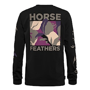 Koszulka Horsefeathers Reiko black 2025