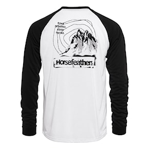 Koszulka Horsefeathers Shank LS white 2025