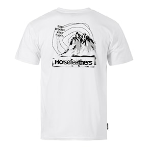Koszulka Horsefeathers Shank white 2025