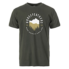 T-shirt Horsefeathers Skyline grape leaf 2022