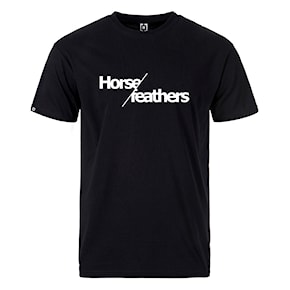 T-Shirt Horsefeathers Slash black 2023/2024