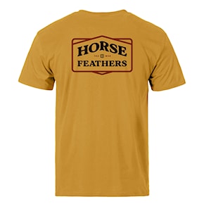 Koszulka Horsefeathers Summit honey 2025