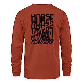 T-shirt Horsefeathers Xerox LS ginger 2025