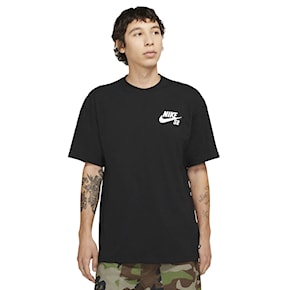 Koszulka Nike SB Logo Skate black/white 2023