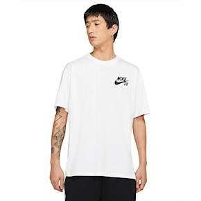 T-Shirt Nike SB Logo Skate white/black 2023