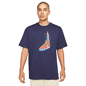T-shirt Nike SB Waxed midnight navy 2021