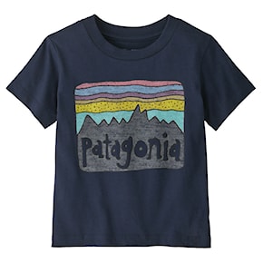 Tričko Patagonia Baby Fitz Roy Skies T-Shirt new navy 2024