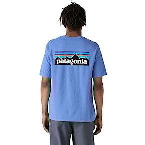 Tričko Patagonia M's P-6 Logo Responsibili-Tee abundant blue 2025