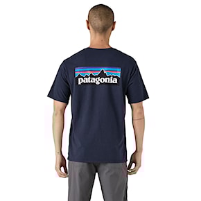 Tričko Patagonia M's P-6 Logo Responsibili-Tee new navy 2025