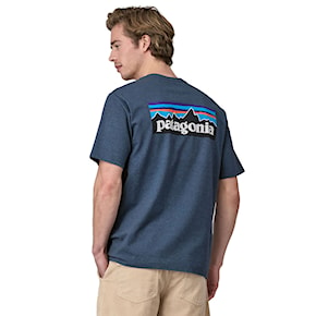 T-shirt Patagonia M's P-6 Logo Responsibili-Tee utility blue 2024